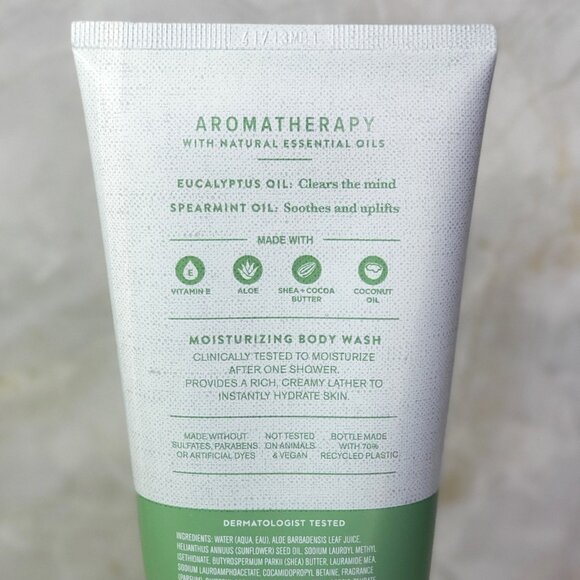 🆕Bath & Body Works Eucalyptus + Spearmint Moisturizing Body Wash-BUNDLE & SAVE - Picture 2 of 3
